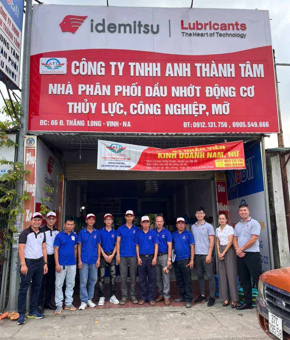 Ph&aacute;t Triển Sản Phẩm Dầu Idemitsu Nhật Bản