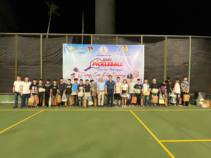Tiếp Bước Đến Trường Cho Học Sinh Ngh&egrave;o &ndash; Lan Tỏa Y&ecirc;u Thương Qua Giải Pickleball Thiện Nguyện